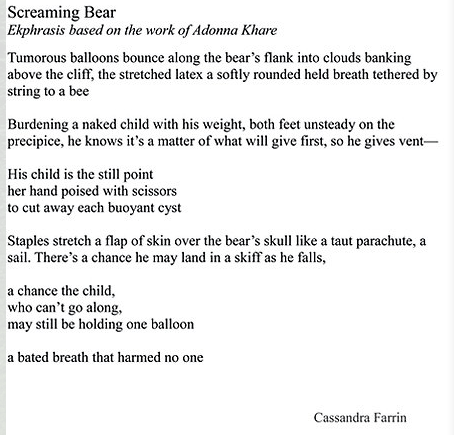 Farrin-Screaming Bear poem only